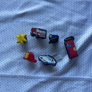 Emergency services Croc jibbitz rare 6 pack NEW